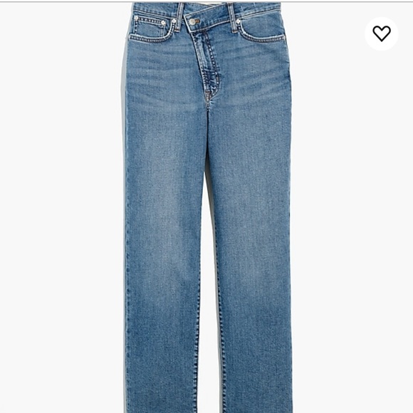 NWT • Madewell • Perfect Vintage Straight Jean Crossover Edition - Picture 3 of 7